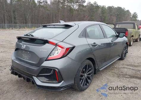 2020 Honda Civic Sport from USA, damaged, VIN SHHFK7H45LU410849